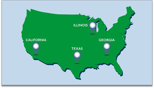 How 5 Strategic Manufacturing Locations Deliver Faster Label Solutions